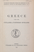 Greece with the Cyclades & Northern Sporades.
