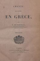 Chants du people en Grèce