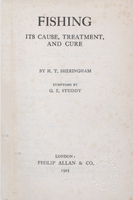 Fishing : its cause, treatment, and cure 