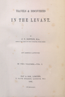 Travels & discoveries in the Levant