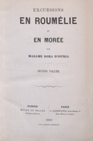 Excursions en Roumélie et en Morée
