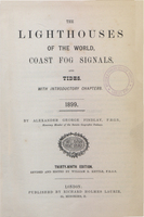 The lighthouses of the world, coast fog signals, and tides.